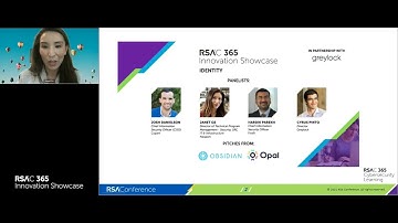 Introduction – RSAC 365 Innovation Showcase: Identity