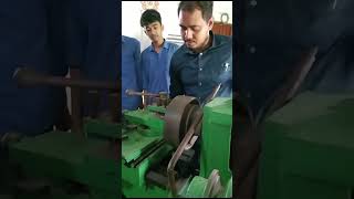 Easy way to lathe machine  operation. সহজে লেদ মেশিন এর চালানো শিখুন!#engineeringtechtunes