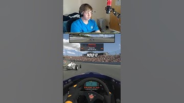 Ok but why did he make that noise?? #simracing #iracing #crash #shorts