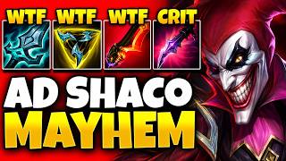 I'M OFFICIALLY AN AD SHACO MAIN! (THIS BUILD OWNS)