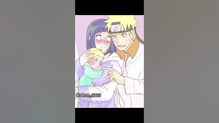 Naruto and Hinata 💜😍💜 #anime #naruto #hinata #naruhina #boruto #shorts