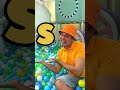 Watch Him Find Every Letter in the Ball Pit #fun #learning #shorts