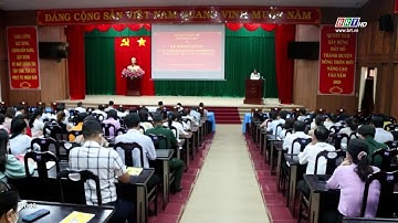 Khai giảng lớp bồi dưỡng công tác dân vận năm 2022
