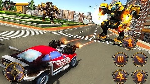 Robot Car War Transform Fight (By Tech 3D Games Studios) Android Gameplay HD