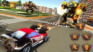 Robot Car War Transform Fight (By Tech 3D Games Studios) Android Gameplay HD screenshot 3