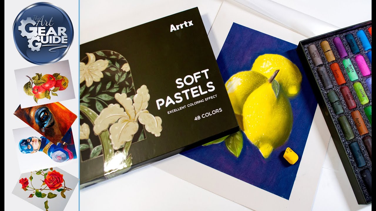 Arrtx 48 Soft Pastels Review YouTube