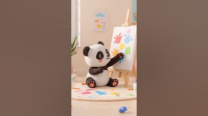 Tiny Artist at Work! 🎨🐼 | Panda Paint Time! #ai #panda #cute #artist #painting