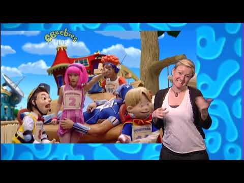 CBeebies | Sign Zone: Lazy Town - S01 Episode 3 (Sports Day)