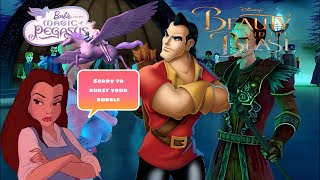 Belle And Gaston Starring In Barbie And The Magic Of Pegasus Edit read The Description
