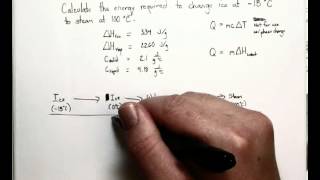 Latent Heat Calculations Practice