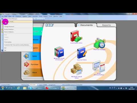 A005 New Company Setting And Registration - SQL Accounting Software