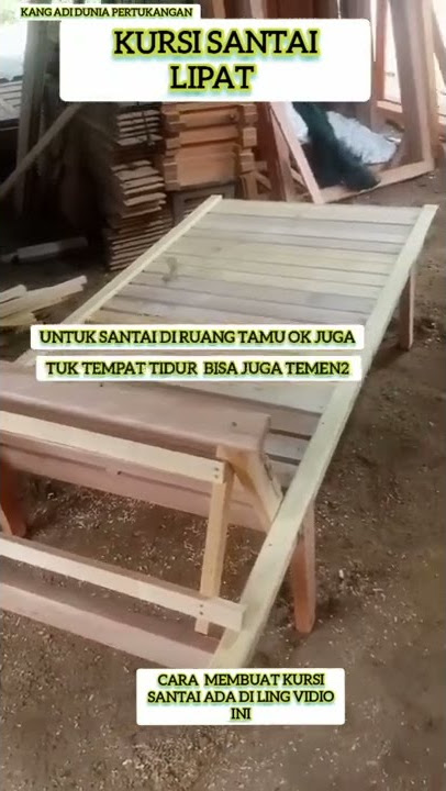 kursi malas/kursi santai lipat#shorts
