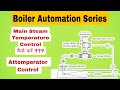 Attemperator Control in Boiler Main Stram Temperature Control