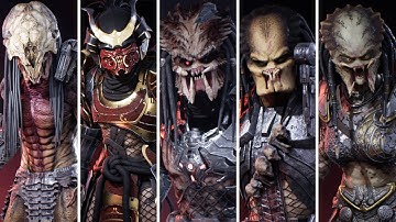 ALL PREDATORS & MASKS - Predator: Hunting Grounds