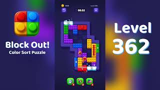 Block Out Level 362 Walkthrough 🧩 | All Levels Solution | Mini Boss