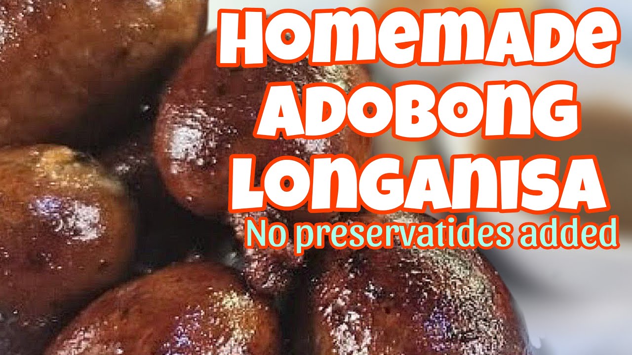 Homemade Adobong Longganisa(no preservative added) | Easy Recipe