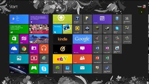 How to Change your Profile Picture and Start Menu On Windows 8