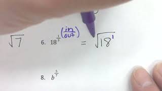 (Algebra 2) Unit 5B: 5-4 Notes (Day 1)