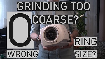 Baratza Encore ESP grinding too coarse?