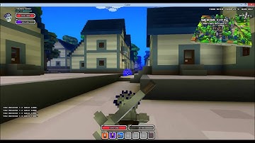 Cube world: How to customize weapons!