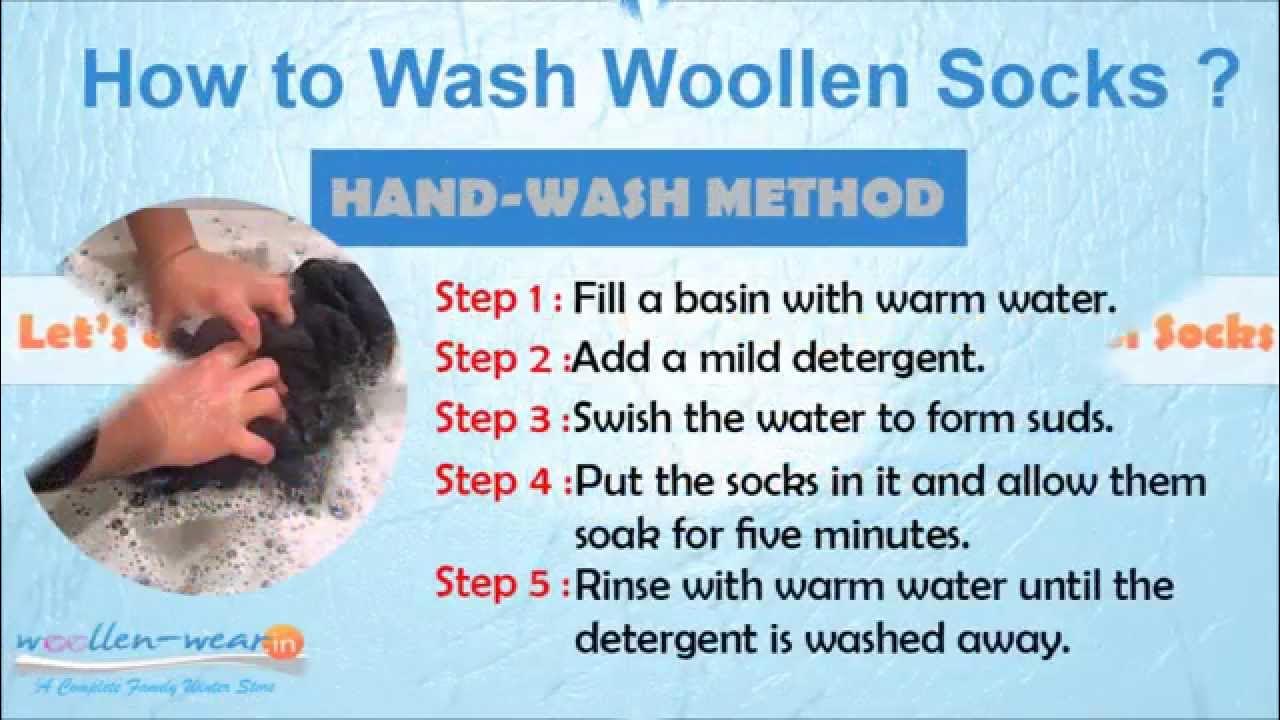 How to Wash ACRYLIC SOCKS? - Tips & Tricks Washing guide - YouTube