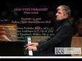 Capture de la vidéo Jean-Yves Thibaudet (2006 Sydney) Debussy Schumann Cherkassky