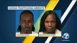 Riverside man, woman charged with human trafficking | ABC7