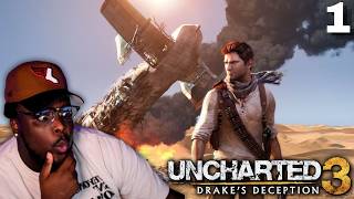 My First Time Playing Uncharted 3: Drake's Deception..It got CRAZY FAST!  (Part.1)