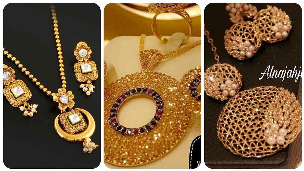22k gold light weight jewellery