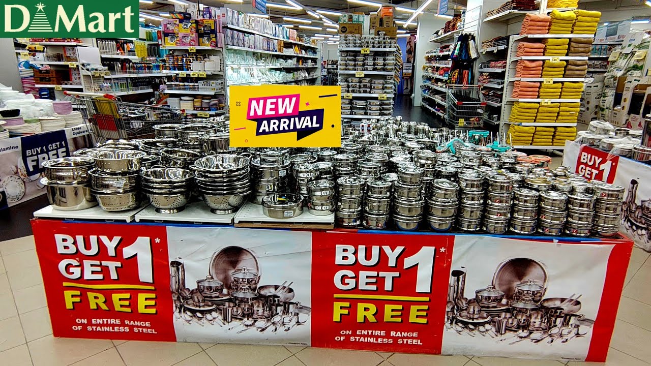 Dmart Spar clearance sale 80%off buy1get2, new variety & useful kitchen-ware, household & organisers