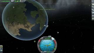 KSP | Test RT 5 "Fela" Solid Fuel Booster in flight over Kerbin