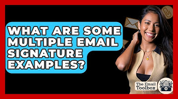 What Are Some Multiple Email Signature Examples? - TheEmailToolbox.com