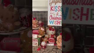 Hello Kitty Christmas 🎄 setup #hellokitty#sanrio#kawaii#christmasdecor#gingerbread
