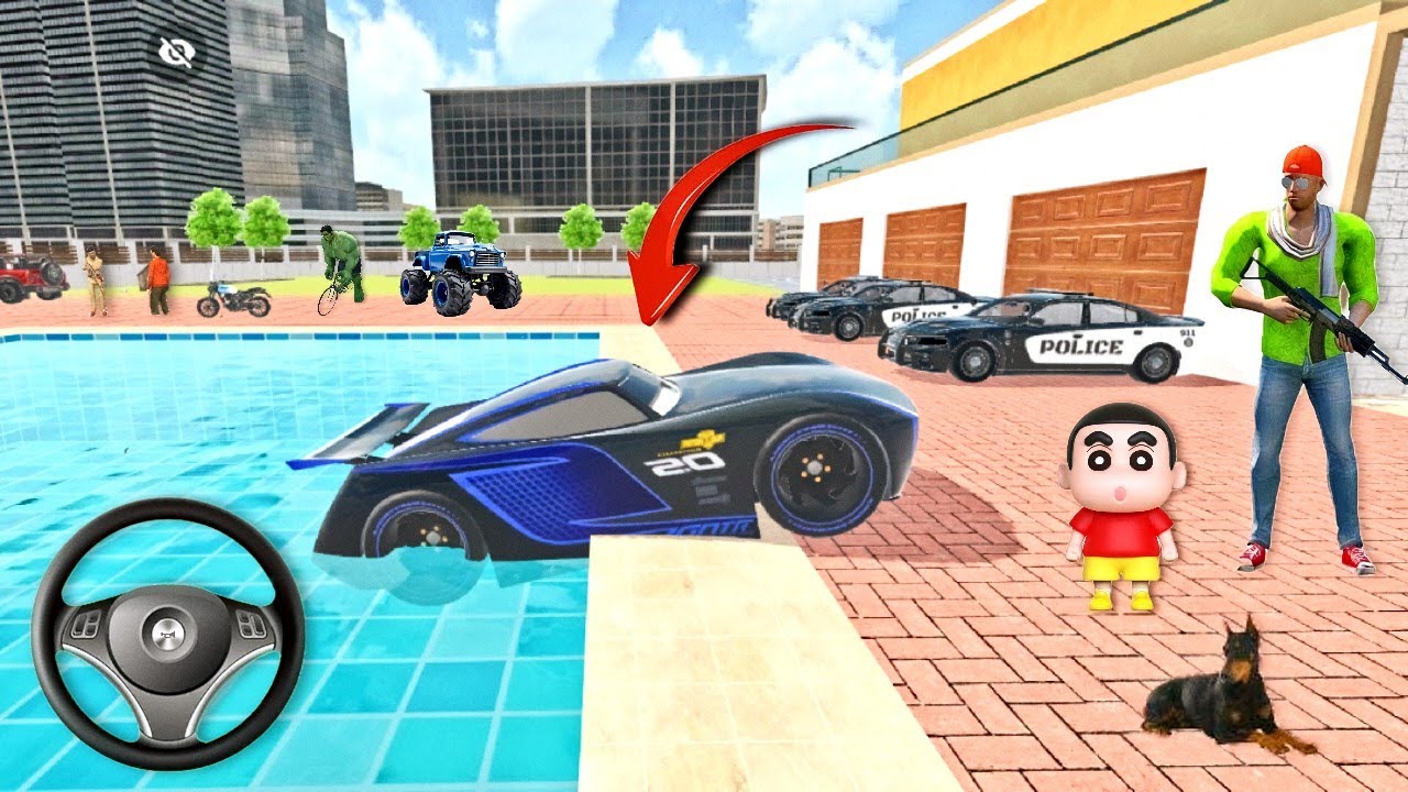 Franklin purchase New McQueen shoroom 😀💥 Indian theft auto simulator 💥