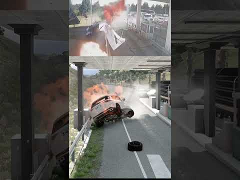 На реальных событиях #15 | BeamNG.Drive #short #shorts