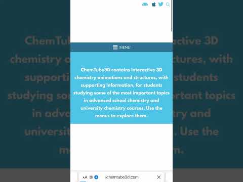 موقع رائع يحتوي على شروحات لمواضيع كثيره في الكيمياء Chemistry