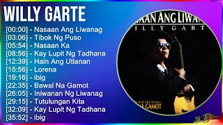 Willy Garte 2024 MIX Best Songs - Nasaan Ang Liwanag, Tibok Ng Puso, Nasaan Ka, Kay Lupit Ng Tad...