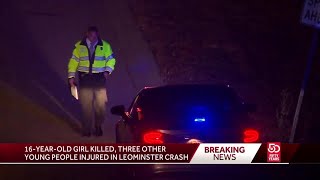 Girl 16, dies in Leominster crash