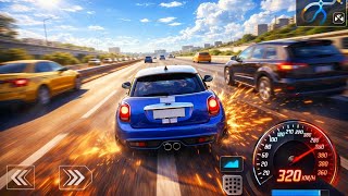 Mini Cooper Pushing 200+ KM/H Through Heavy Traffic! | CarX Highway Racing screenshot 1