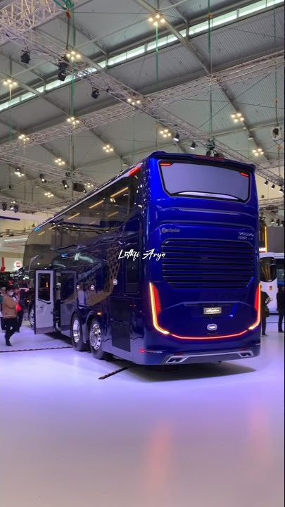 Tampak Belakang Jetbus 5 Adi Putro #jetbus5 #adiputro #viral #giias2023 #gaikindo #icebsd