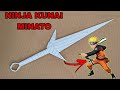 How To Make Minato Kunai From Paper | Step-by-Step Ninja Weapon Tutorial