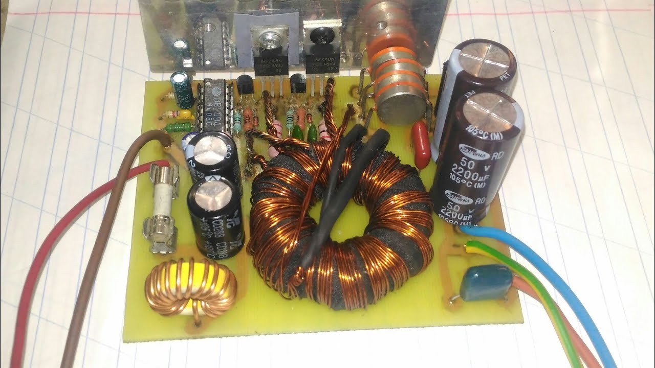 Для начинающих.Преобразователь для Унч .Или как подключить мощный УНЧ ...