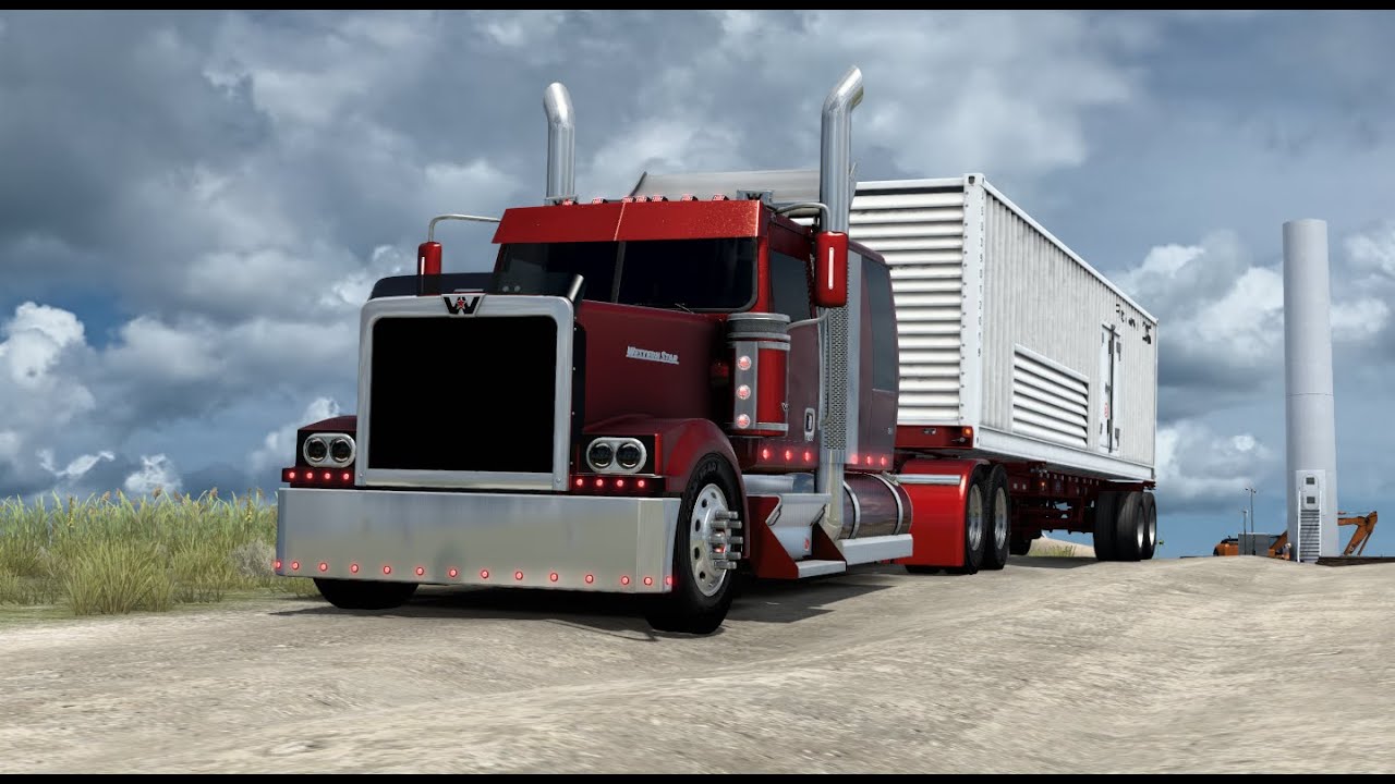 Blades Western Star LowMax_Oklahoma DLC New release_American Truck Sim (Mods)
