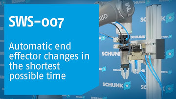 Product video SCHUNK changing system SWS-007