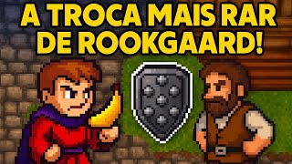 A TROCA MAIS RARA DE ROOKGAARD! Pegue o Studded Shield com o NPC Willie - Studded Shield Quest