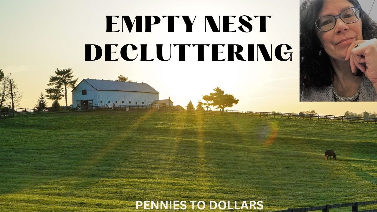 Empty Nest Decluttering #declutter #emptynester #decluttering - YouTube