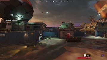 Firebase z. Get to teleporter without opening doors