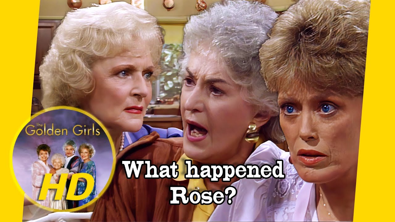 Rose shares terrible news about the Grief Counseling Center. - Golden Girls HD