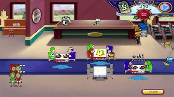 Diner Dash 3: Flo on the Go - Level #11 - Train I