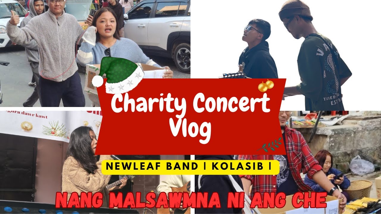 Newleaf | Vlog | Urlawk ni zing bazar | Charity Concert | 2025
